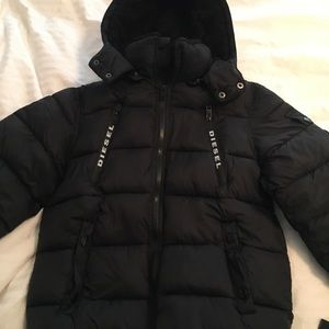 Diesel | Jackets & Coats | Diesel Black Puffer Jacket Youth Sz M Diesel | Jackets & Coats | Diesel Black Puffer Jacket Youth Sz M